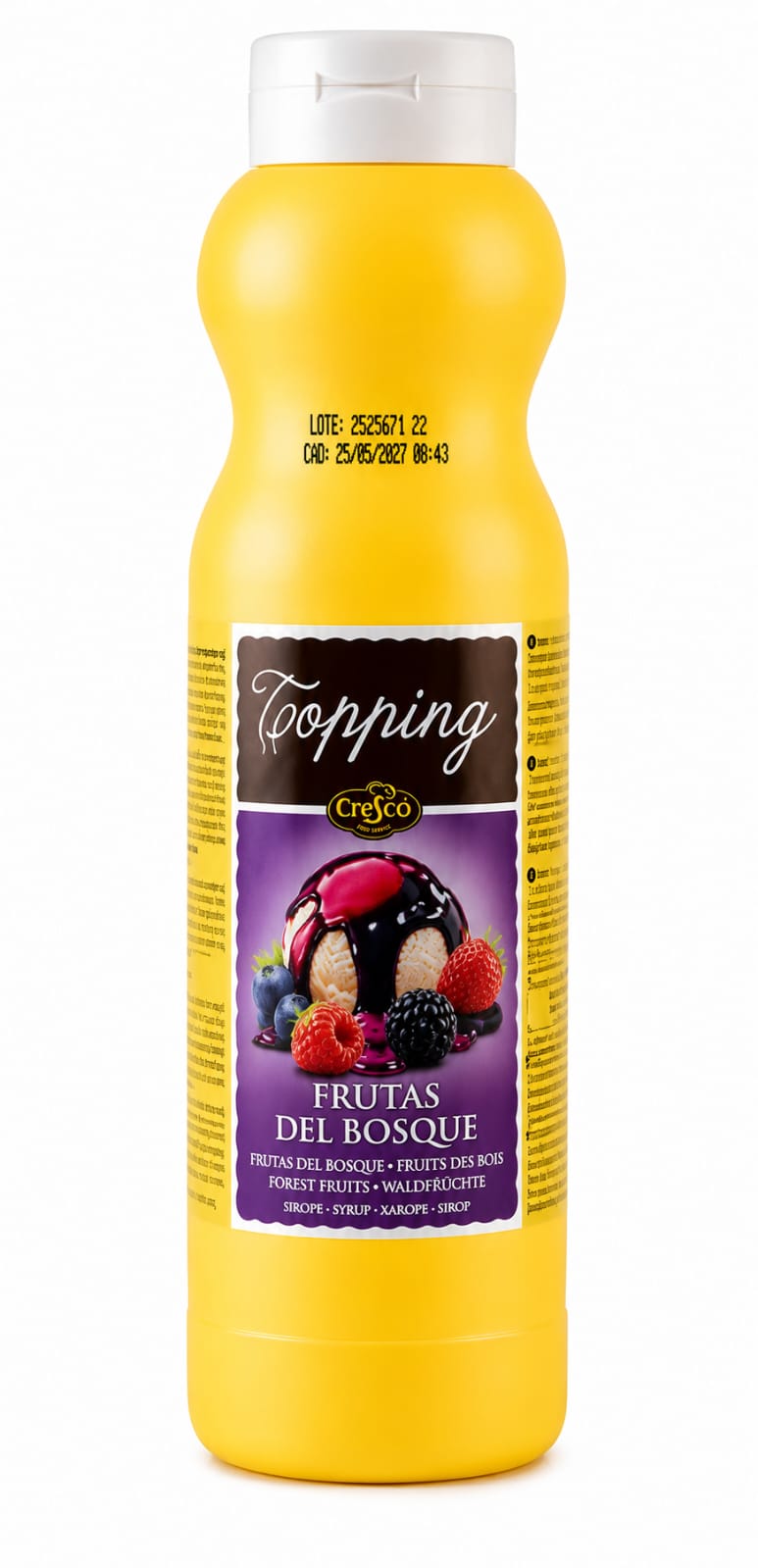 topping fruta del bosque cresco 1 kg